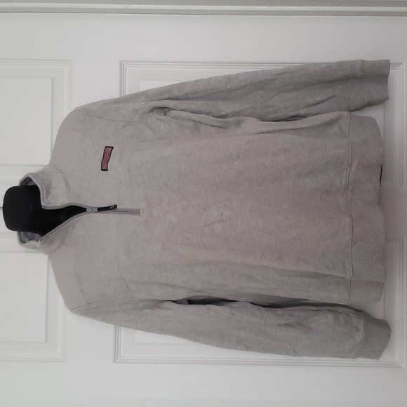 Vineyard Vines Sweaters - Vineyard vine quarter zip sweatshirt grey XL